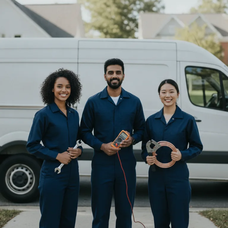 HVAC team in Val-des-Arbres